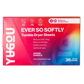 Парфюмированные салфетки для сушильной машины Yugou Spring Sparkle, весенний аромат 36 шт